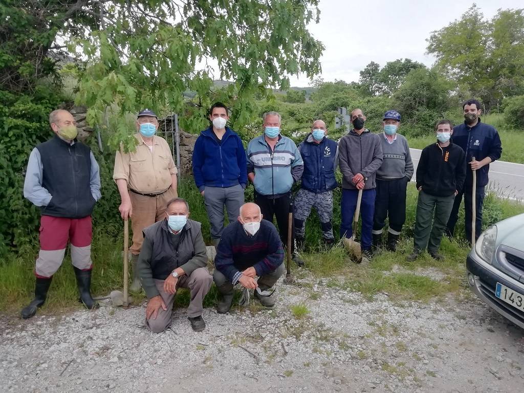 regantes de Horcajo de la Sierra 2021