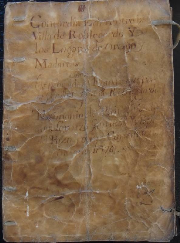 Legajo de documentos de juicios que comienzan en 1755