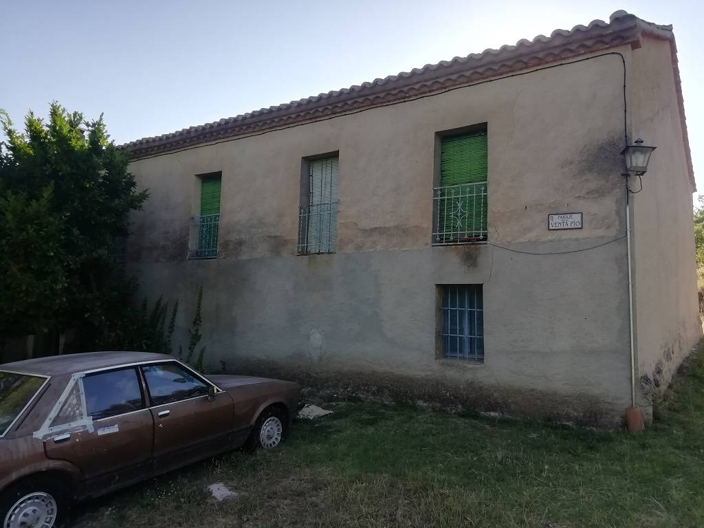 Fachada de la Venta Pio en La Tejera