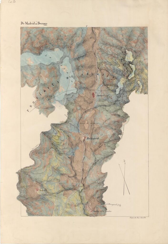 Centro Cartográfico del Ejército de Tierra. Fecha 1849